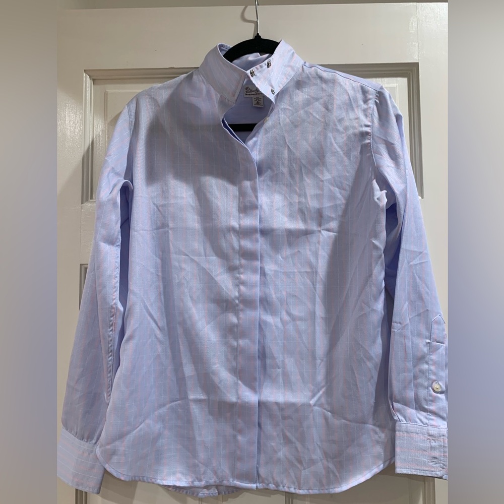 Blue and Pink Tailored Sportsman Show Shirt